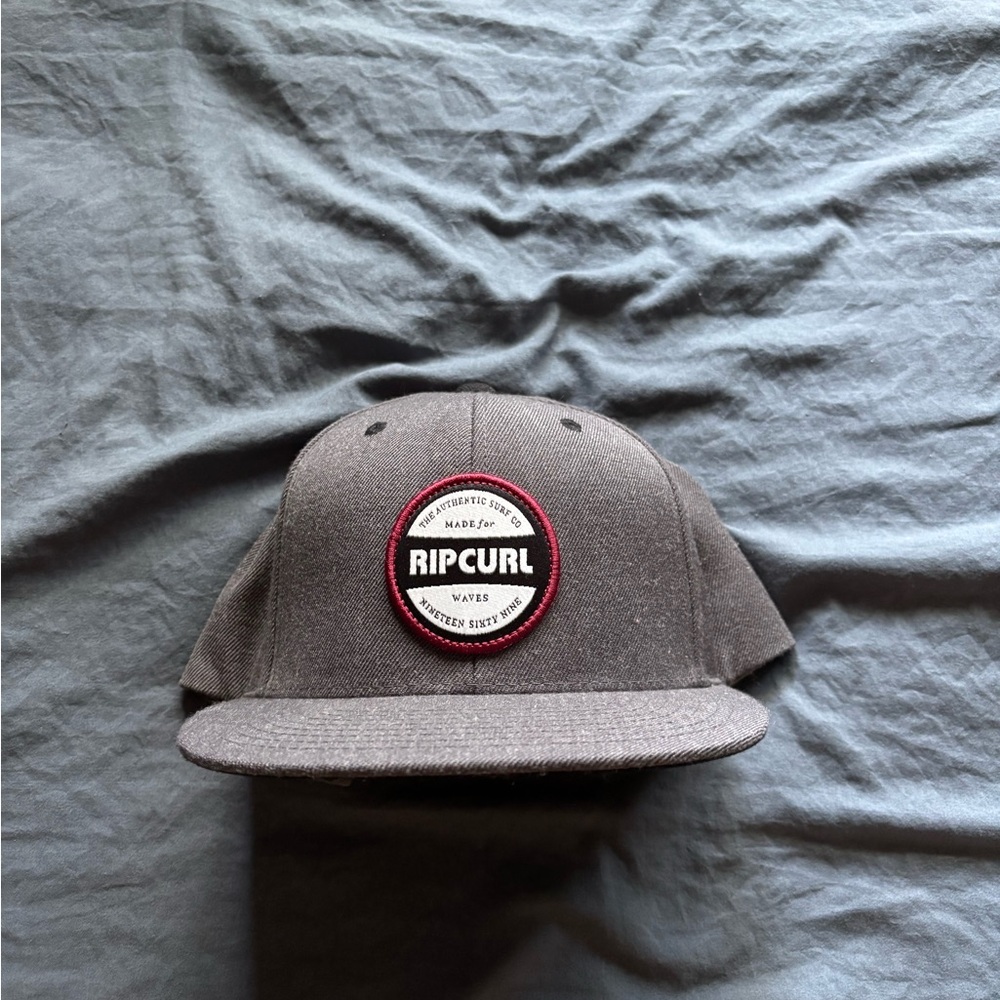 Rip Curl Charcoal Cap with Logo Patch